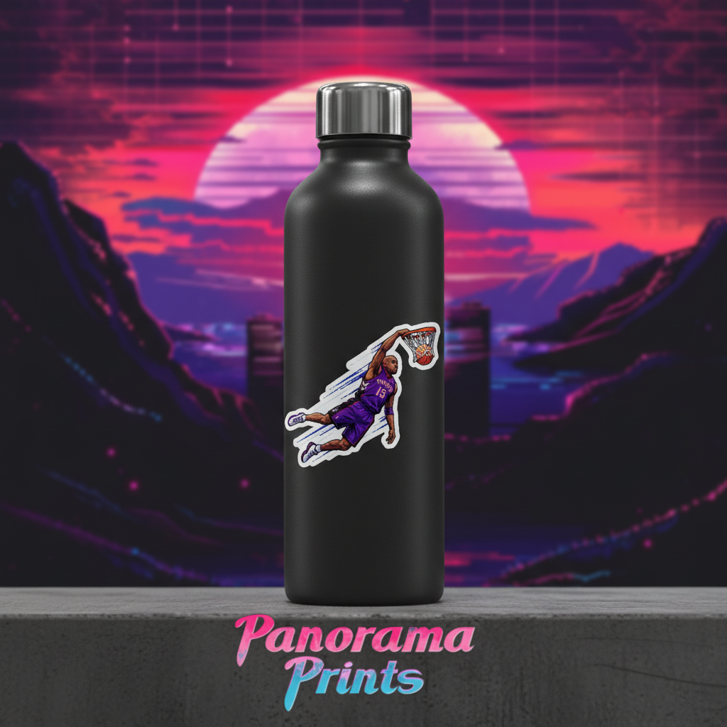 AIR Raptor 16-Bit Flight | Retro Basketball Pixel Art Sticker