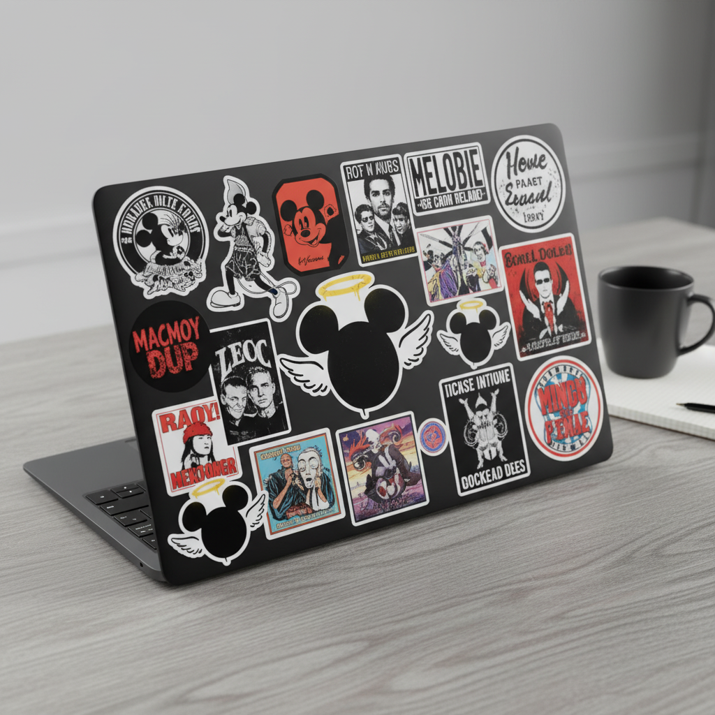 The Sainted Mouse Sticker